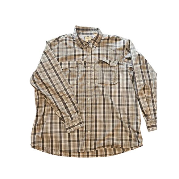 Red head brand co button down mens 3xl performance outdoors fishing hunting - Picture 1 of 7